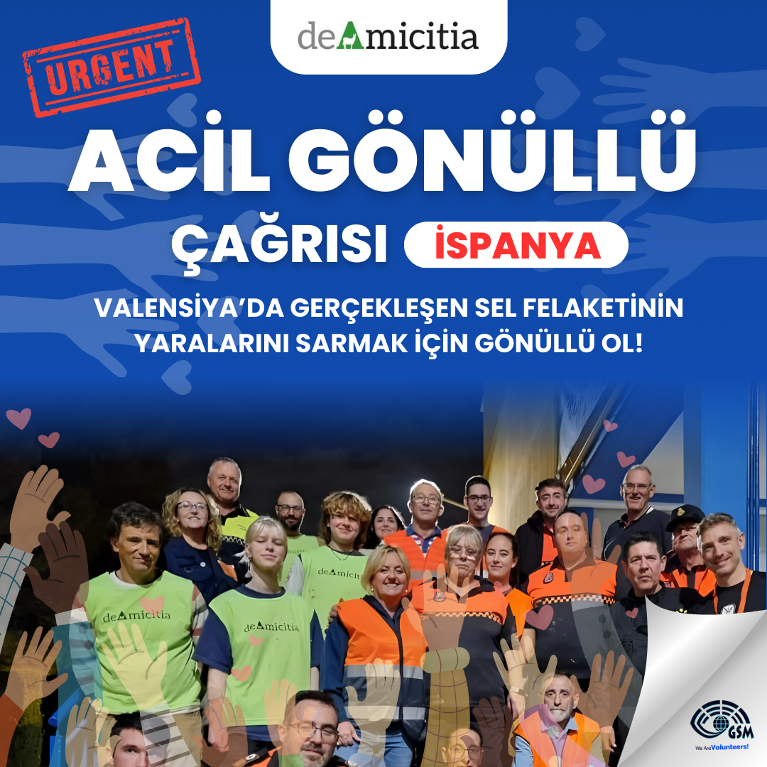 ACİL GÖNÜLLÜ ÇAĞRISI - İSPANYA