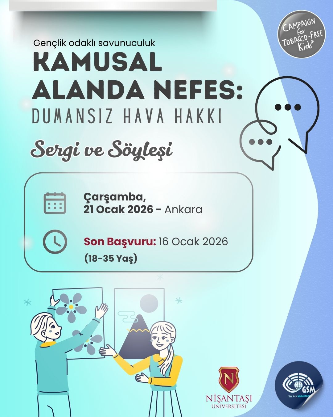 Sergi ve Söyleşi: Kamusal Alanda Nefes