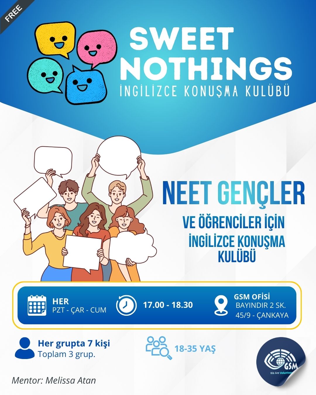 English Speaking Club: Sweet Nothings