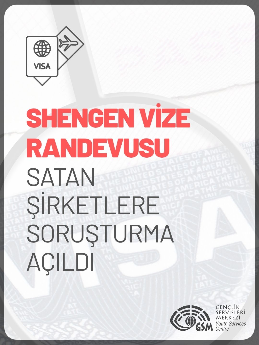 SCHENGEN RANDEVUSU SATAN Şirketlere Soruşturma Açıldı